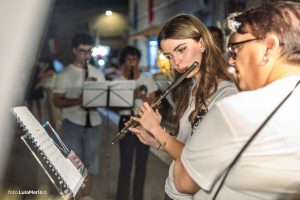 Concerto del gruppo musicale "Mario Tiberini" a Mestieri e Mercanti a San Lorenzo in Campo – foto Lula Merlo