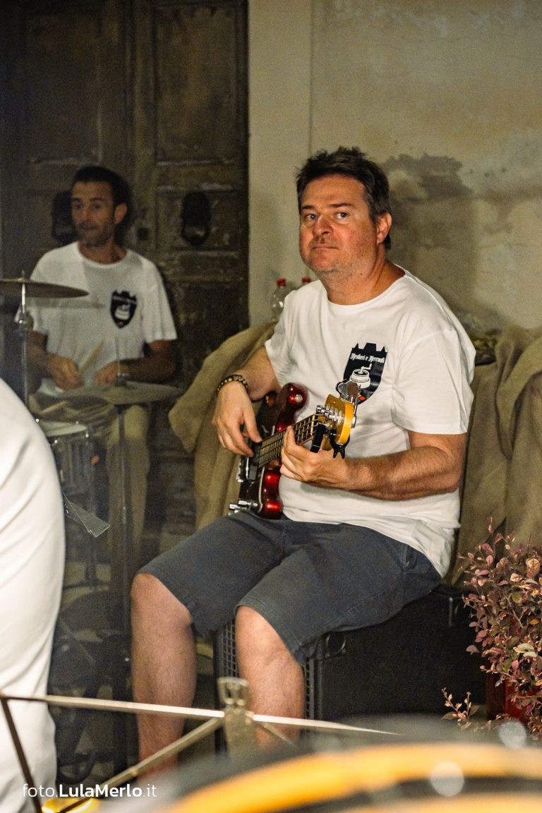 Concerto del gruppo musicale "Mario Tiberini" a Mestieri e Mercanti a San Lorenzo in Campo – foto Lula Merlo