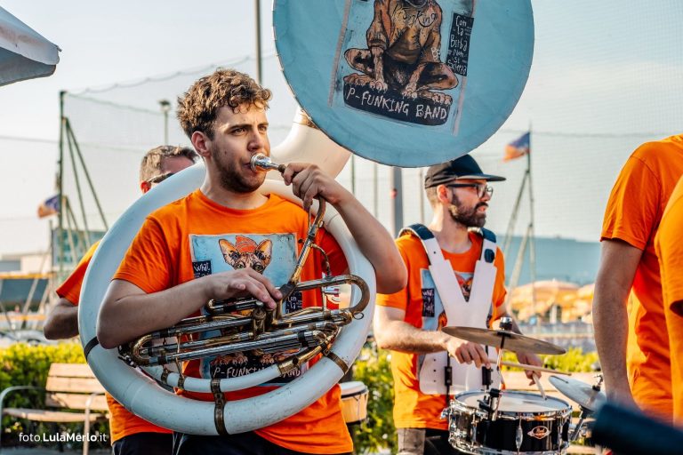 P-Funking Band a FanoJazz by the Sea 2026, foto Lula Merlo