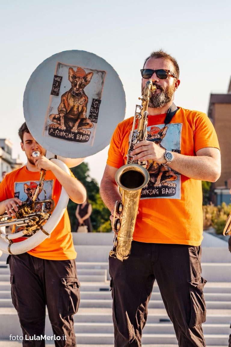 P-Funking Band a FanoJazz by the Sea 2026, foto Lula Merlo