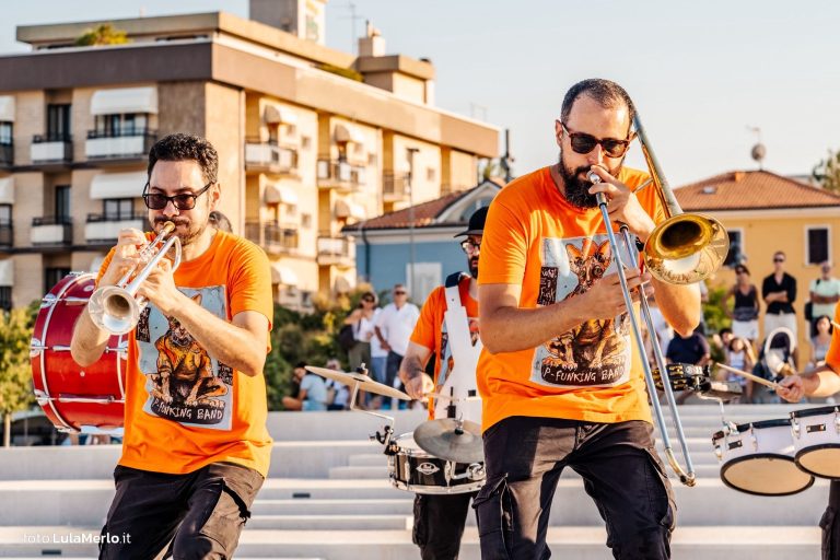 P-Funking Band a FanoJazz by the Sea 2026, foto Lula Merlo