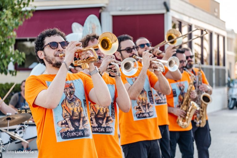 P-Funking Band a FanoJazz by the Sea 2026, foto Lula Merlo