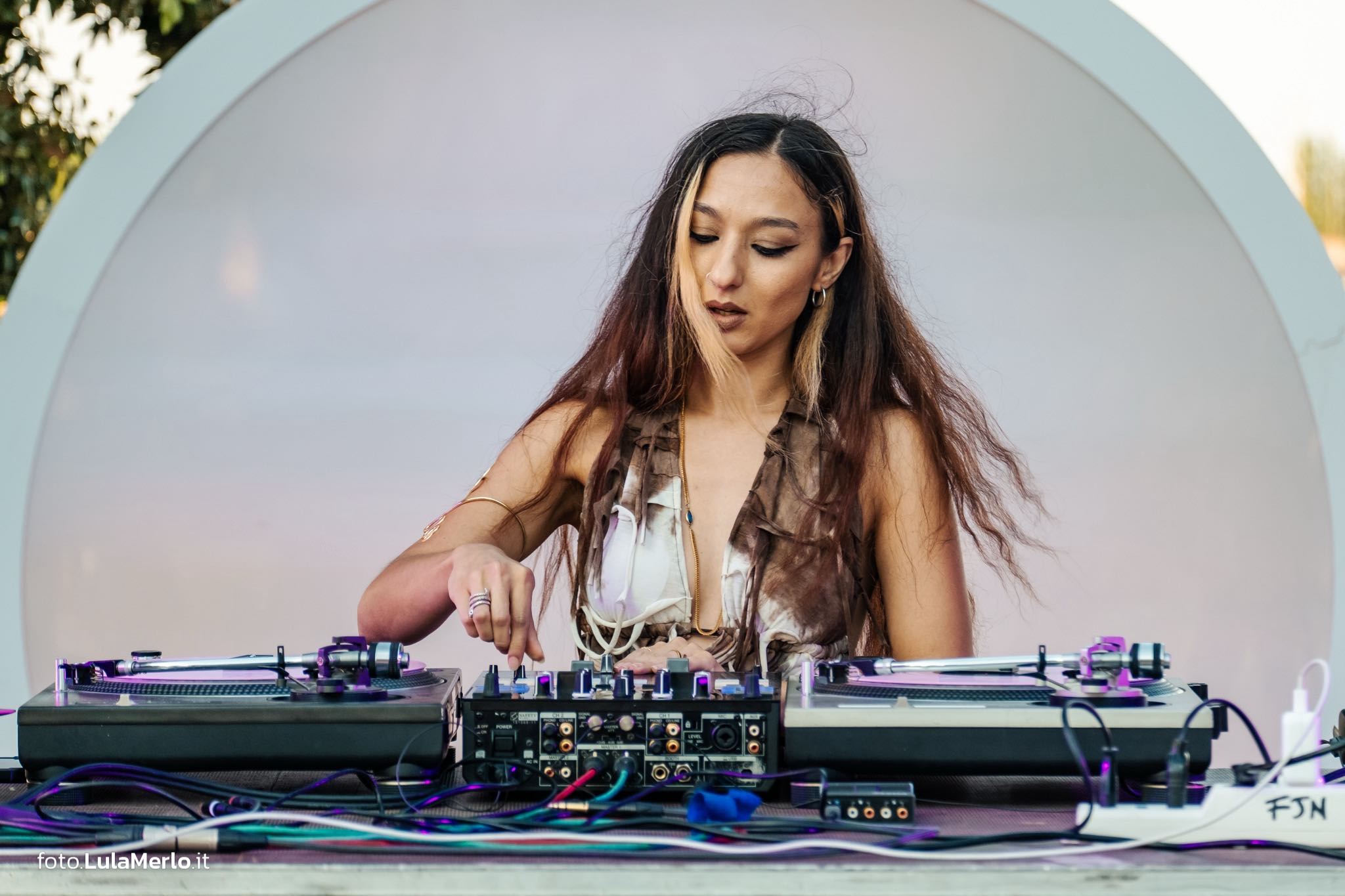 Saby Green allo Young Stage a FanoJazz by the Sea 2026, foto Lula Merlo Saby Green allo Young Stage a FanoJazz by the Sea 2026, foto Lula Merlo