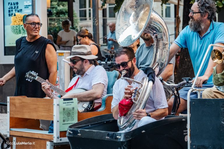 Dixie Brothers a Fano Jazz Bike the Sea, foto Lula Merlo