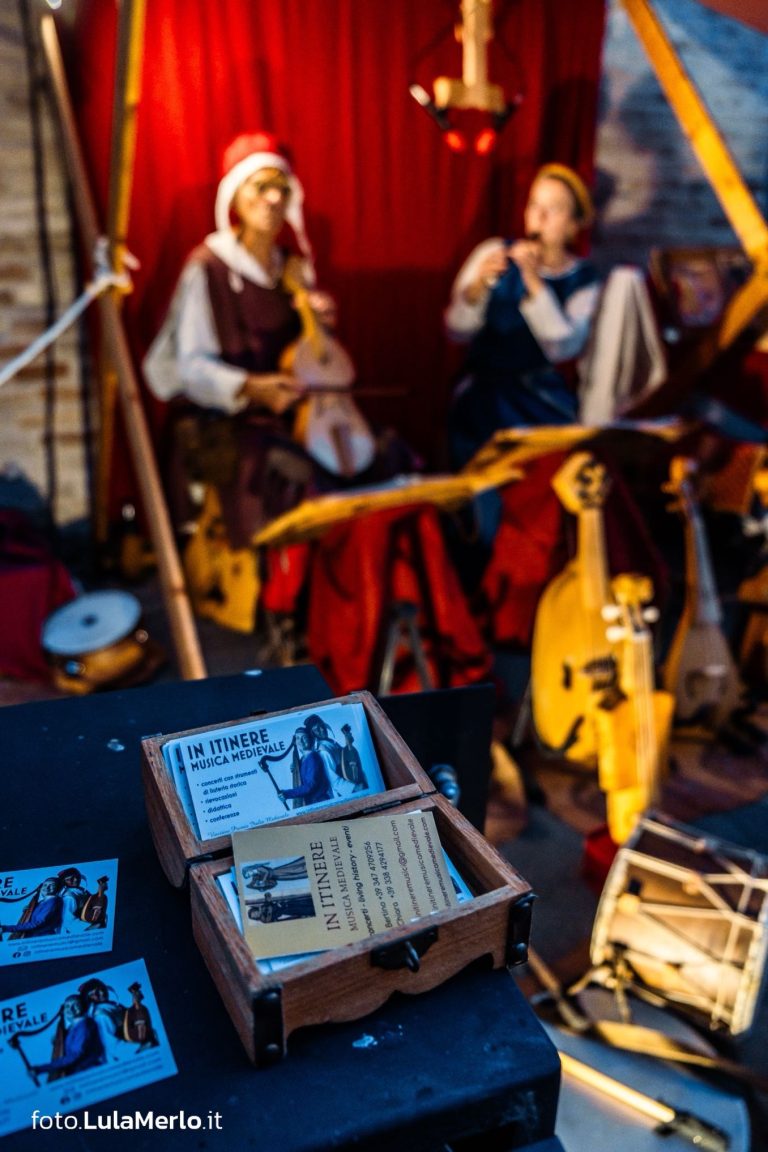 In Itinere musica medievale a Mestieri e Mercanti – foto Lula Merlo