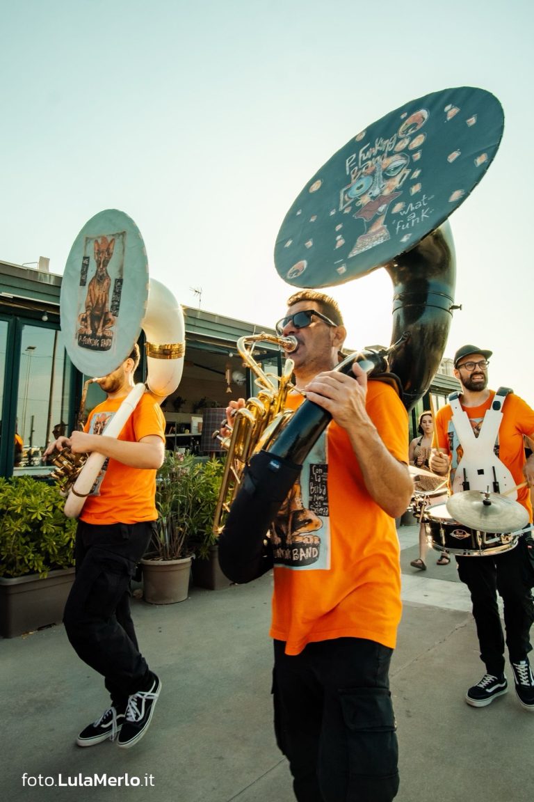 P-Funking Band a FanoJazz by the Sea 2026, foto Lula Merlo