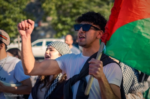 Manifestazione Pro-Palestina a Urbino