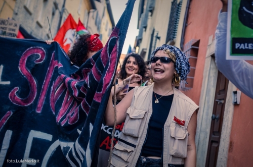 Manifestazione Pro-Palestina a Urbino