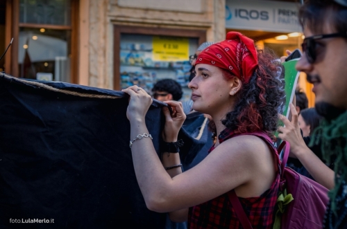 Manifestazione Pro-Palestina a Urbino