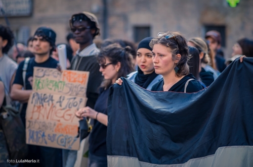 Manifestazione Pro-Palestina a Urbino