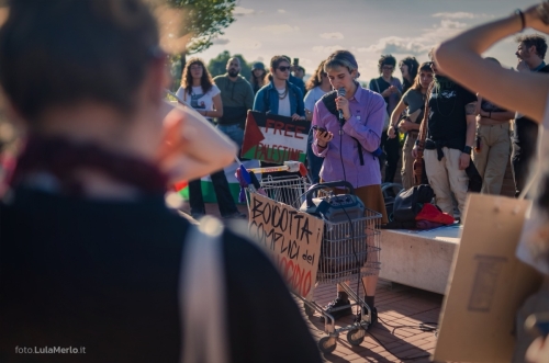 Manifestazione Pro-Palestina a Urbino