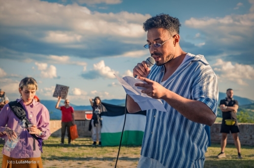 Manifestazione Pro-Palestina a Urbino