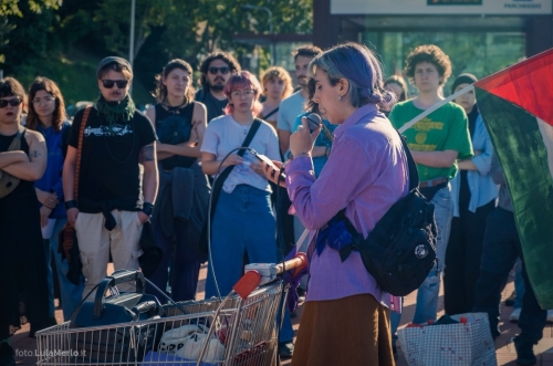 Manifestazione Pro-Palestina a Urbino