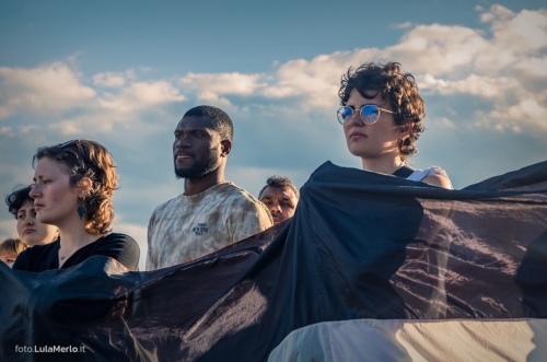 Manifestazione Pro-Palestina a Urbino