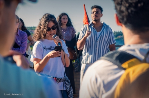 Manifestazione Pro-Palestina a Urbino