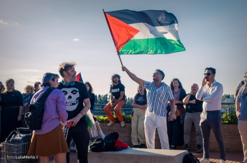 Manifestazione Pro-Palestina a Urbino