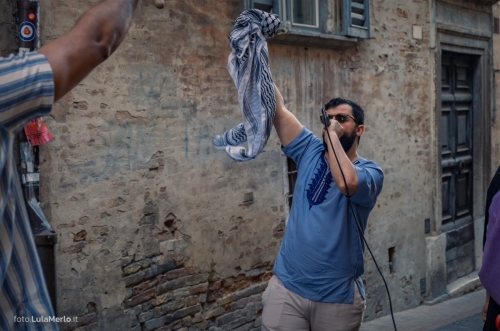 Manifestazione Pro-Palestina a Urbino